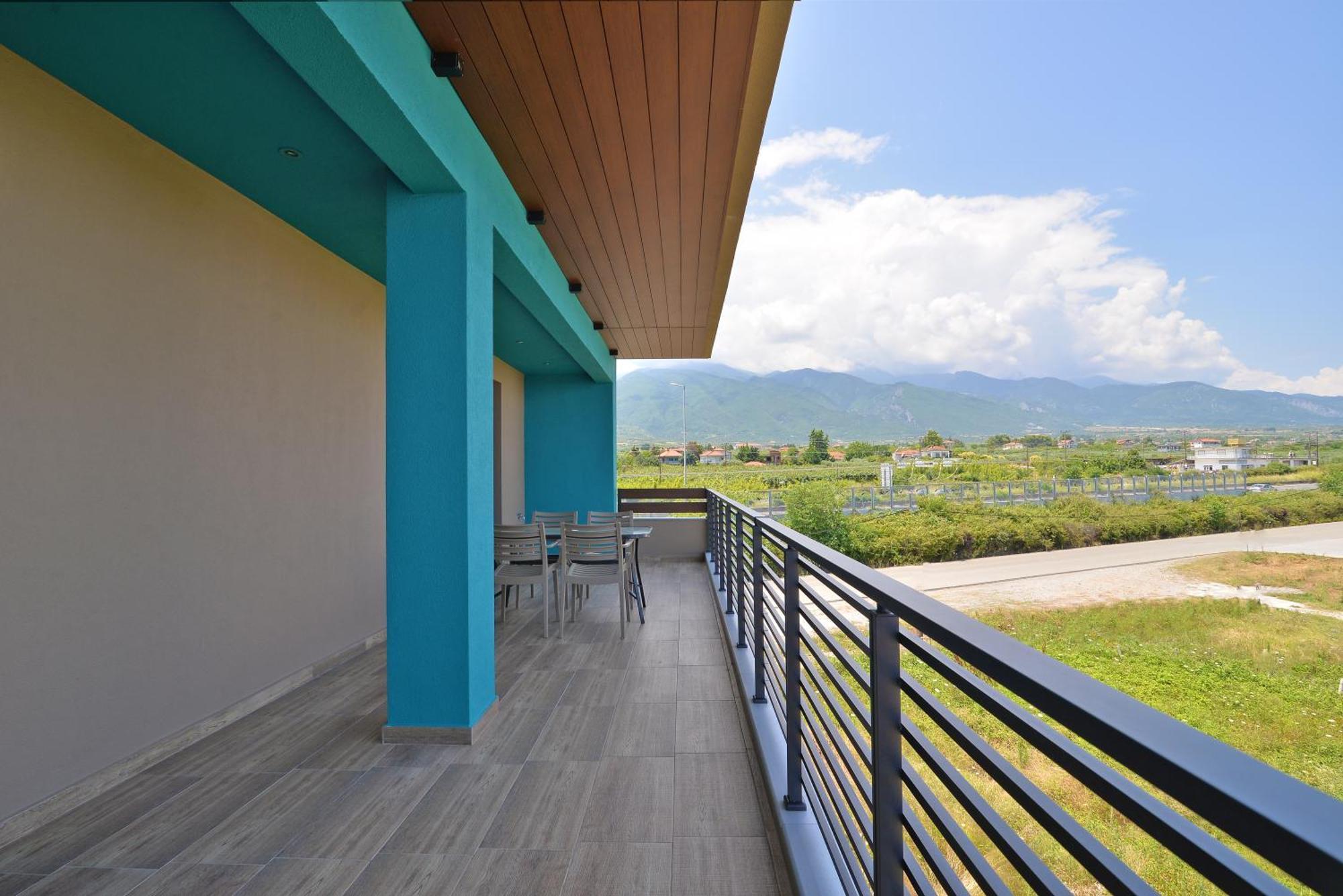 Niel Holiday Apartments, Panel Hospitality Homes & Villas Leptokaryá Ngoại thất bức ảnh