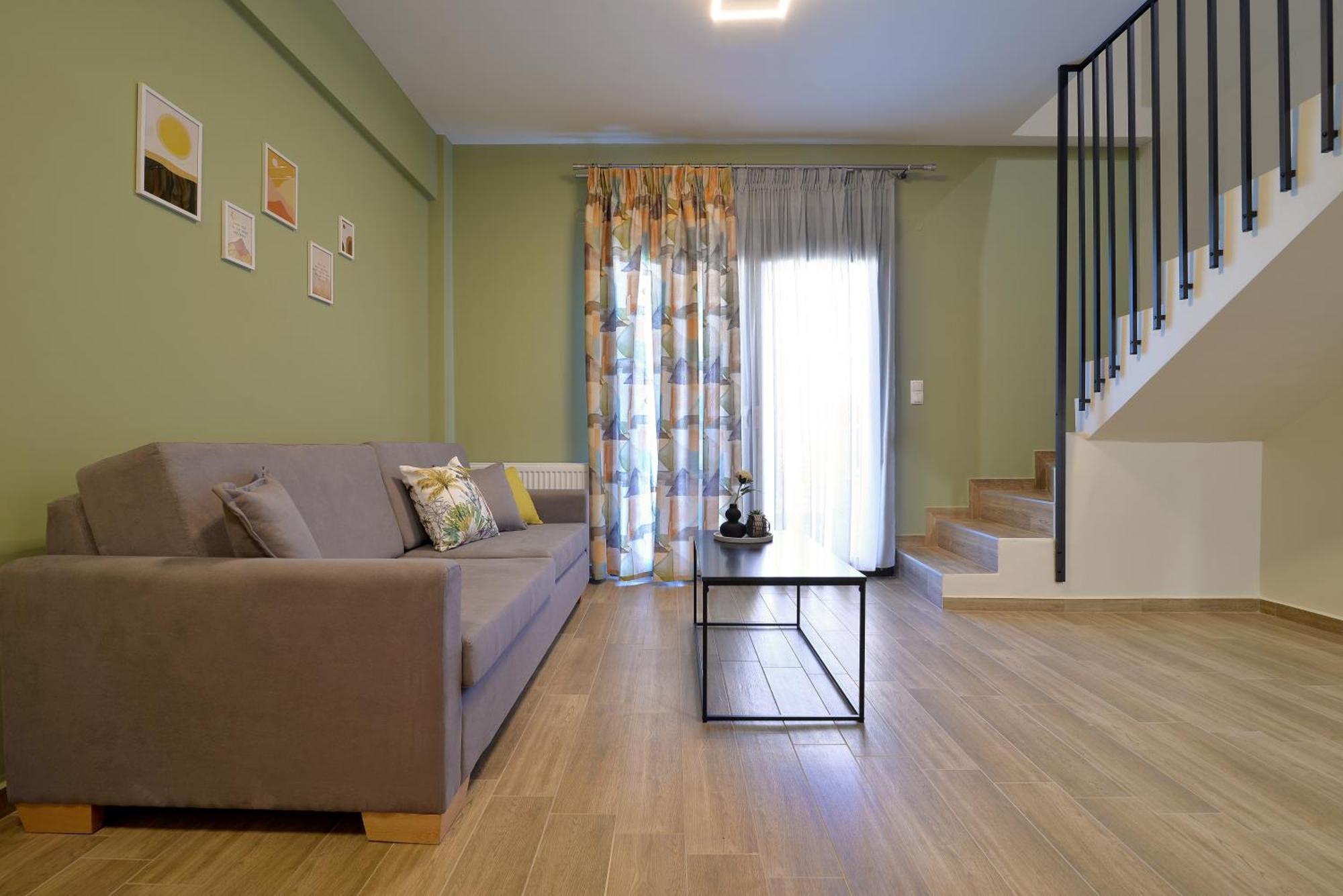 Niel Holiday Apartments, Panel Hospitality Homes & Villas Leptokaryá Ngoại thất bức ảnh