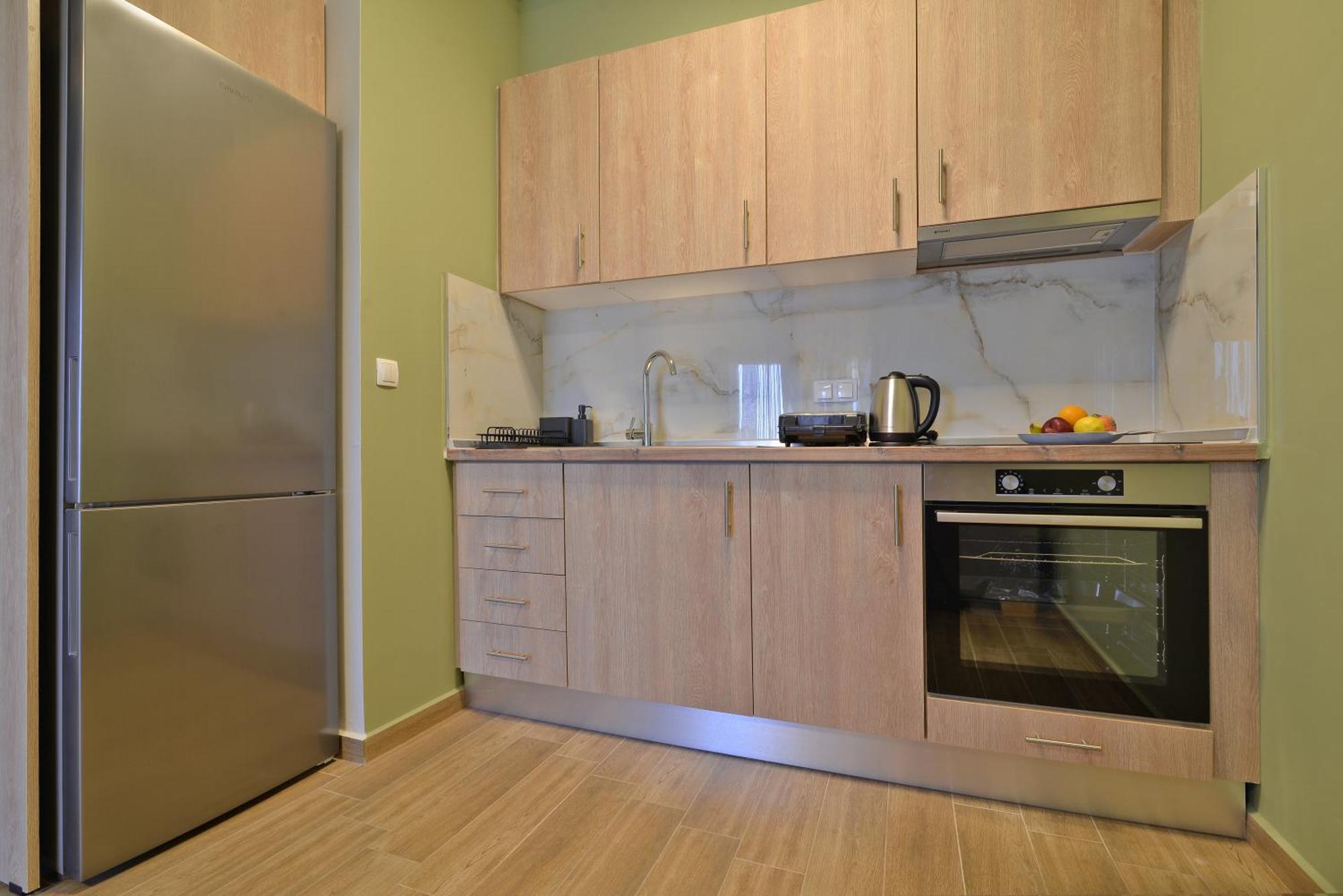 Niel Holiday Apartments, Panel Hospitality Homes & Villas Leptokaryá Ngoại thất bức ảnh