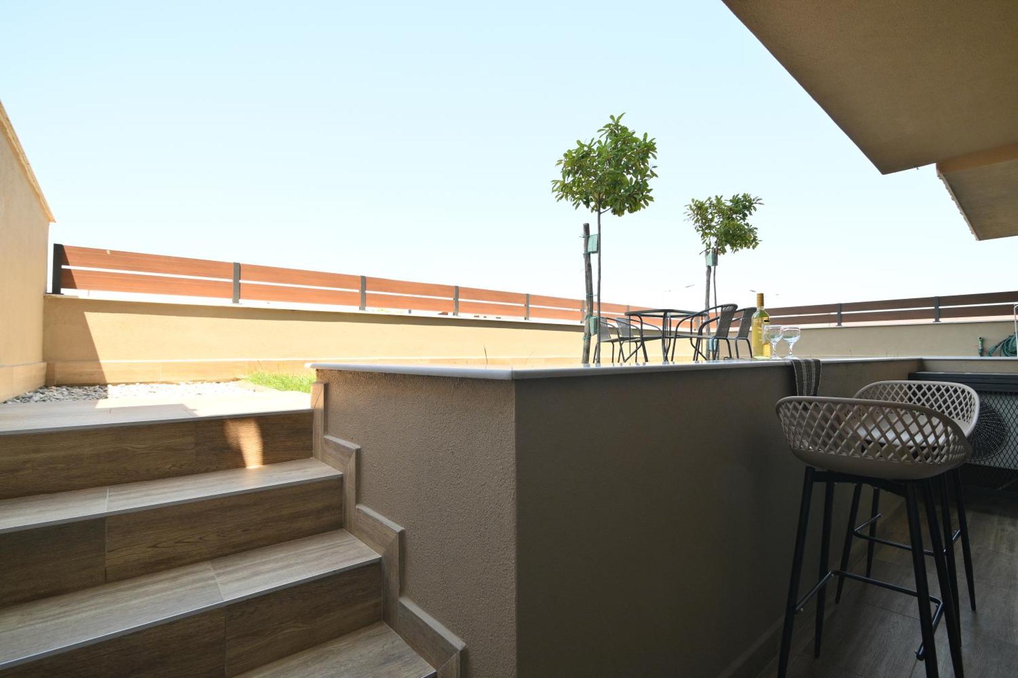 Niel Holiday Apartments, Panel Hospitality Homes & Villas Leptokaryá Ngoại thất bức ảnh