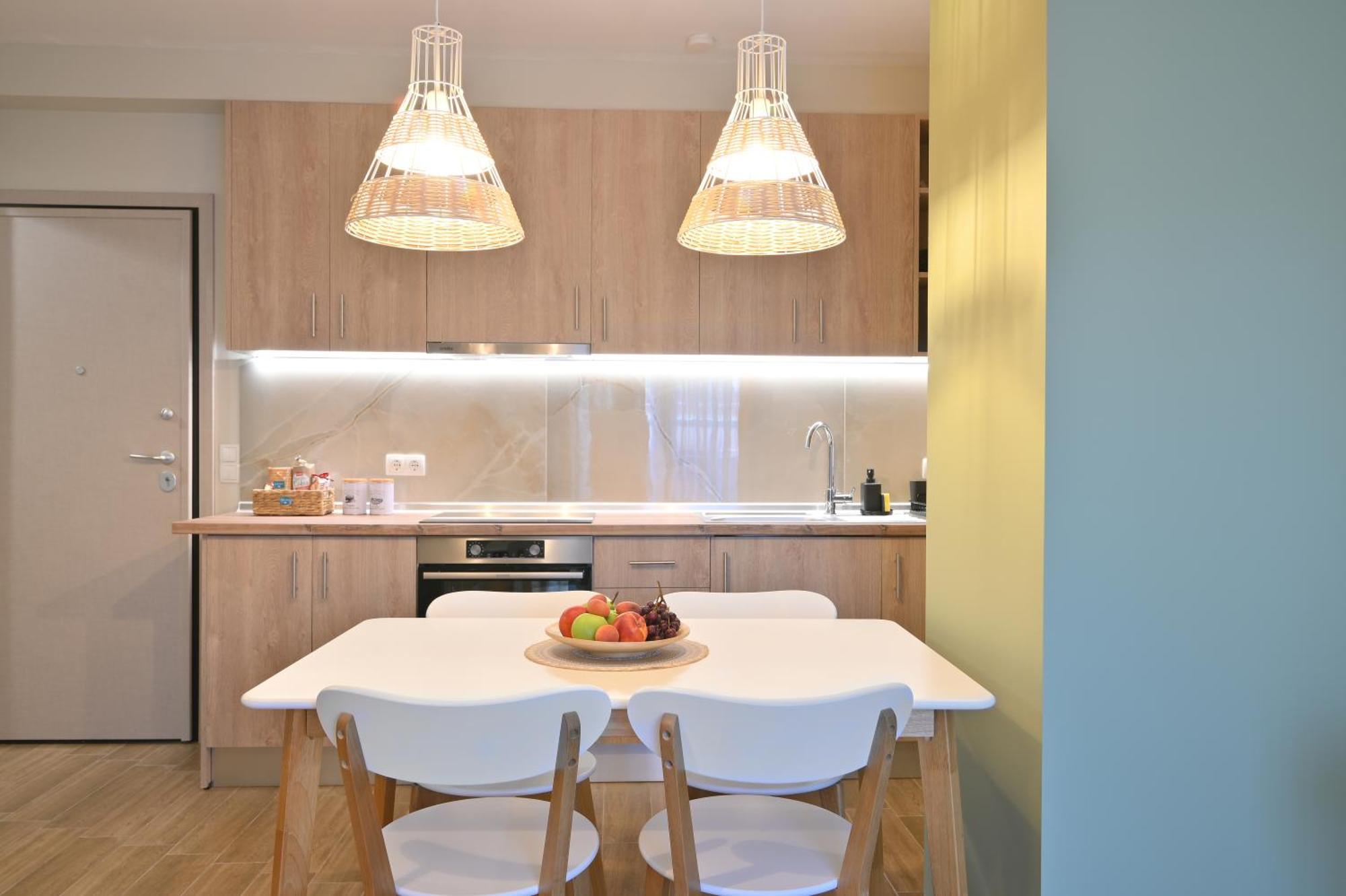 Niel Holiday Apartments, Panel Hospitality Homes & Villas Leptokaryá Ngoại thất bức ảnh
